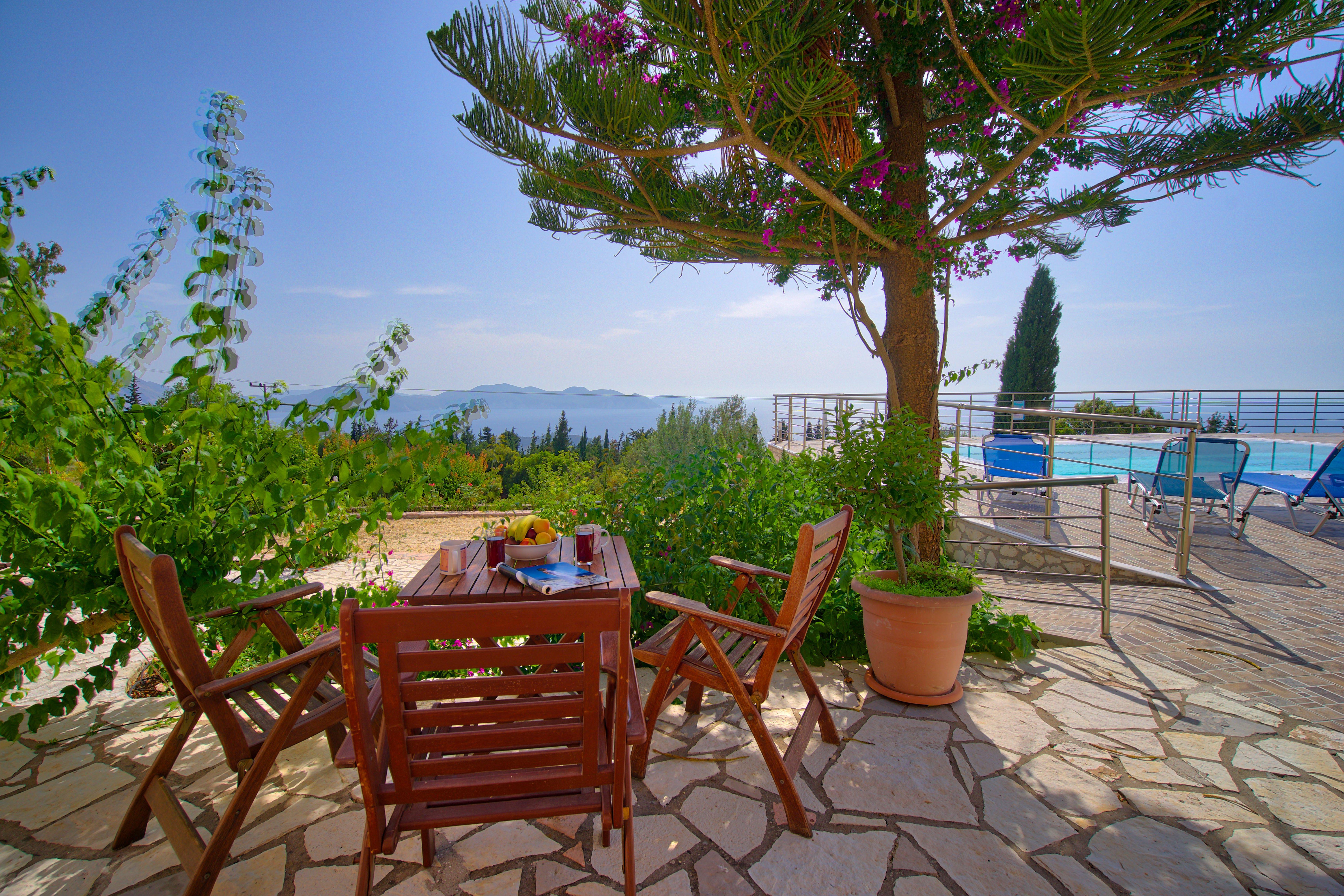 Studios Vrionis Panoramic Sunset Mesovounia  Bagian luar foto